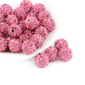 Excelente Qualidade 4mm-18mm Rose Solto Jóias Shamballa Cristal Strass Beads para Pulseira DIY, IB00128